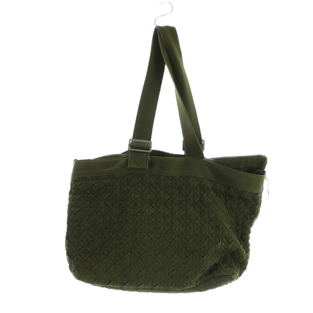 Bottega Veneta Webbing Camping Tote Bag Handbag Intrecciato Khaki Green MQ
